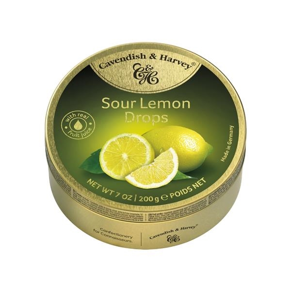 Cavendish & Harvey Lemon Drops 200 gr x 9 pc