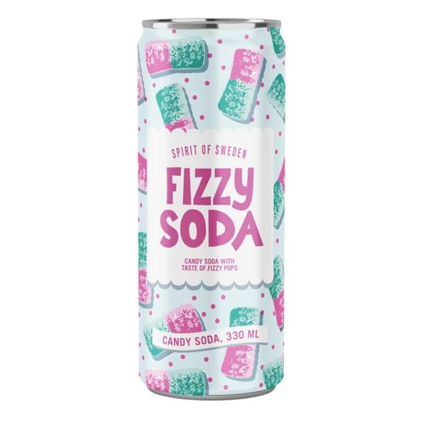 SoS Fizzy Candy 330 ml x 24 st