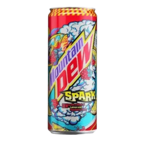 Mountain Dew Lemon & Raspberry Sparkling 330 ml x 24 st