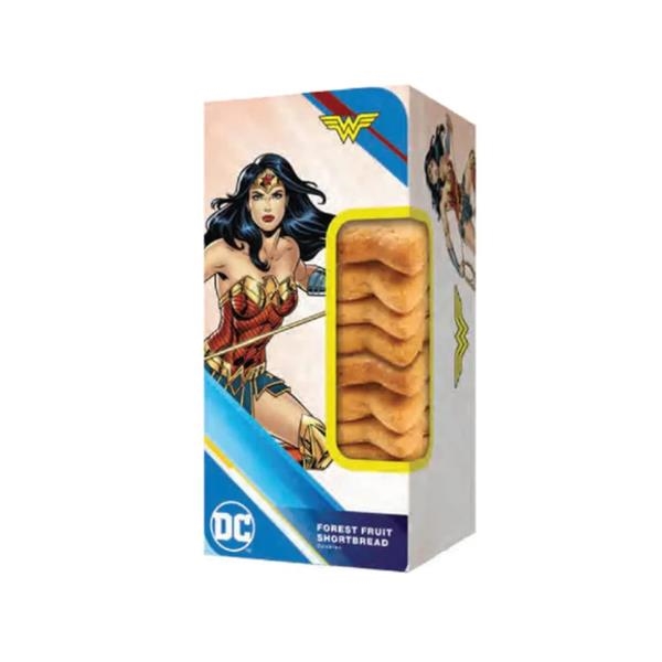 Wonder Woman Biscuits sablés aux fruits des bois 150 gr x 12 pc