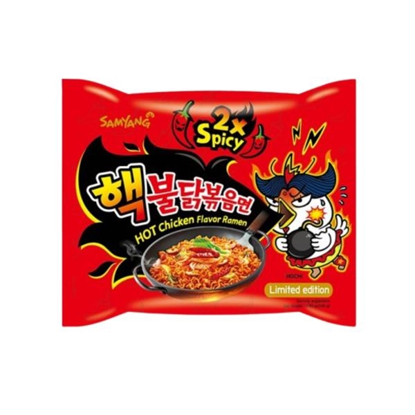 Samyang noodle 2x spicy & hot chicken 140 gr x 5 pc