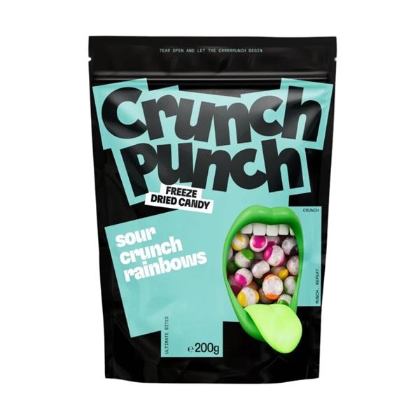 Crunch Punch Sour Rainbow 200 gr x 12 pc