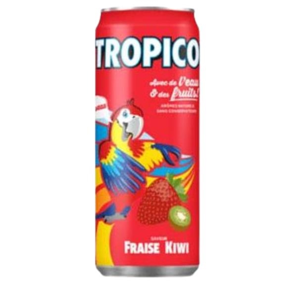 Tropico Aardbei Touch of Kiwi 330 ml x 24 st