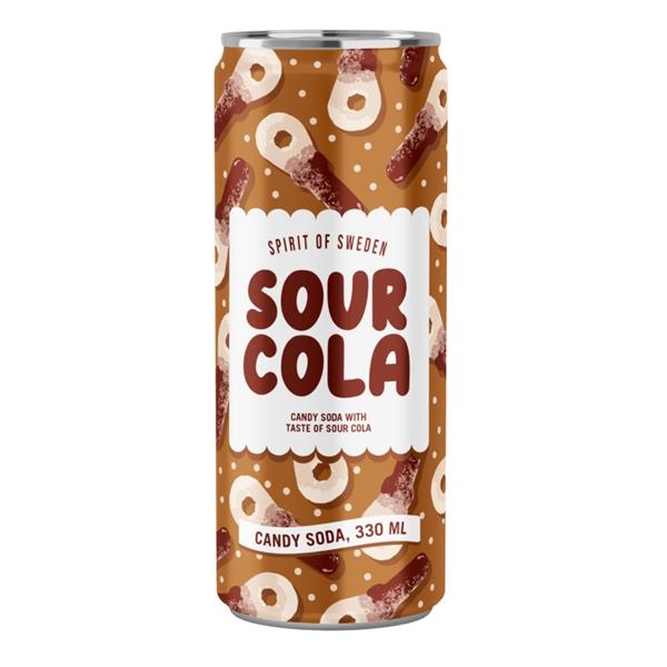 SoS Sour Cola 330 ml x 24 pc