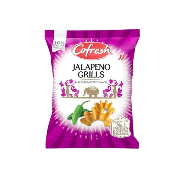 Cofresh - Pommes de terre grillées Jalapeno 80 gr x 6 pc