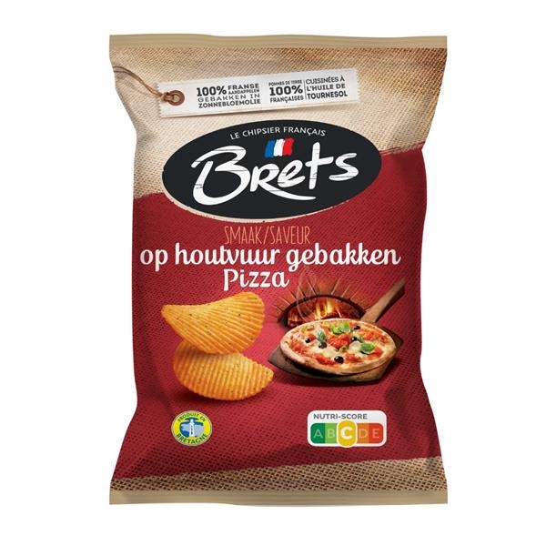 Chips Brets saveur pizza 125 gr x 10 pc