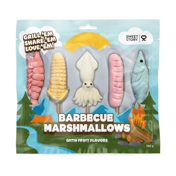 Sweet story Barbecue Marshmallows