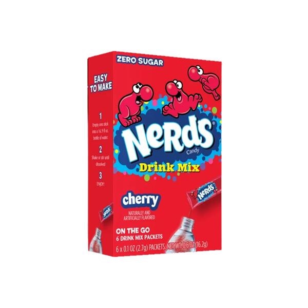 Wonka Nerds Drink Mix cherry 16,2 gr x 12 pc