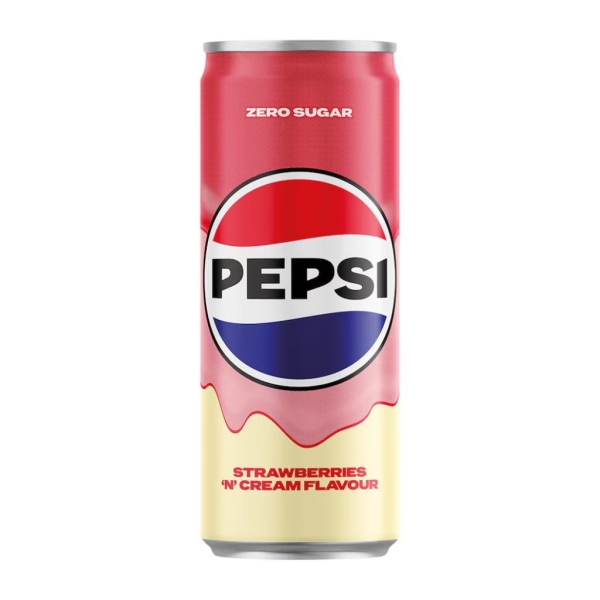 Pepsi Zero Strawberry Cream