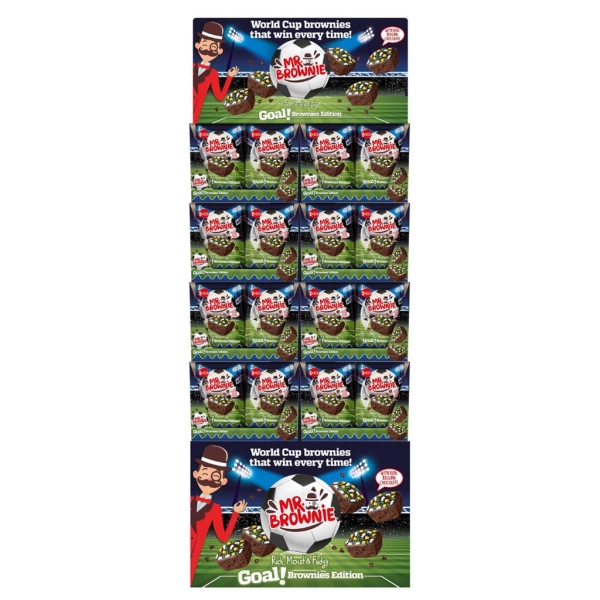 Colis Display Mr Brownie World Cup
