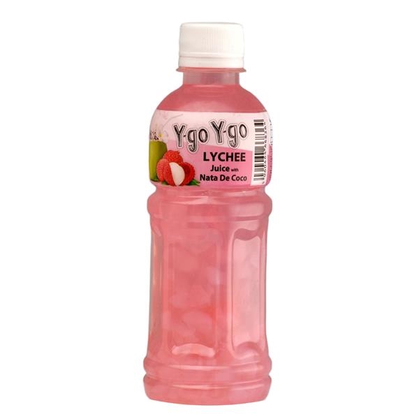 Y-go Y-go Lychee Juice with Nata De Coco 350ml x 24pc