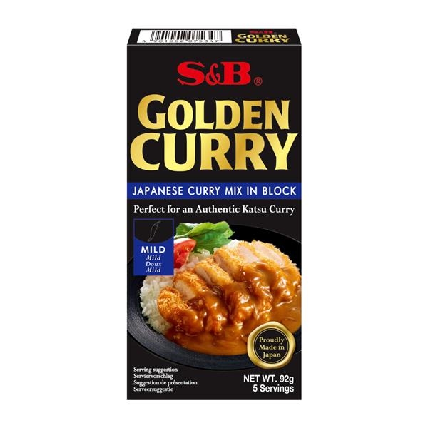 S&B Golden Curry Mild 92 gr x 24 st