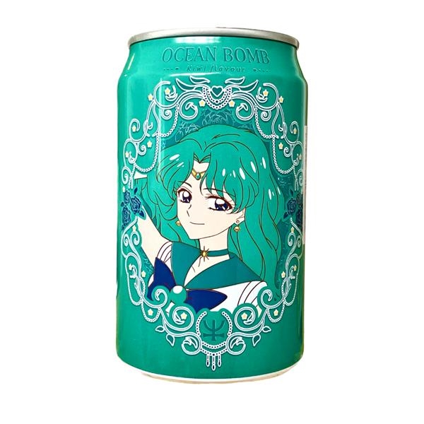 Ocean bomb Sailor Moon Kiwi Flavor 330 ml x 24 pc (vert foncé)
