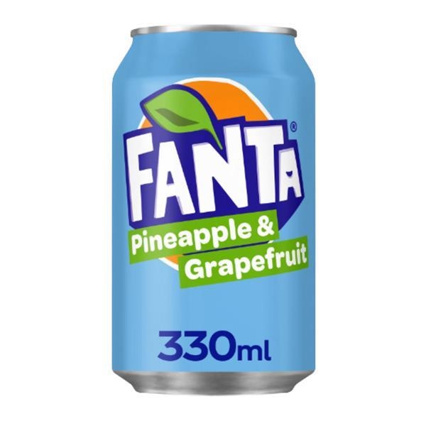Fanta Pineapple & Grapefruit 330 ml x 24 pc