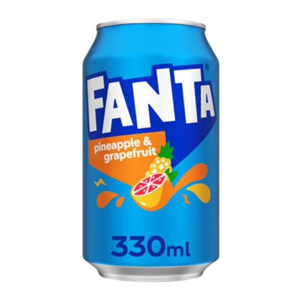 Fanta Pineapple & Grapefruit 330 ml x 24 pc