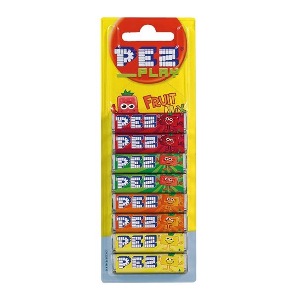 Recharge Pez fruits 8-pack 68 gr x 24 pc