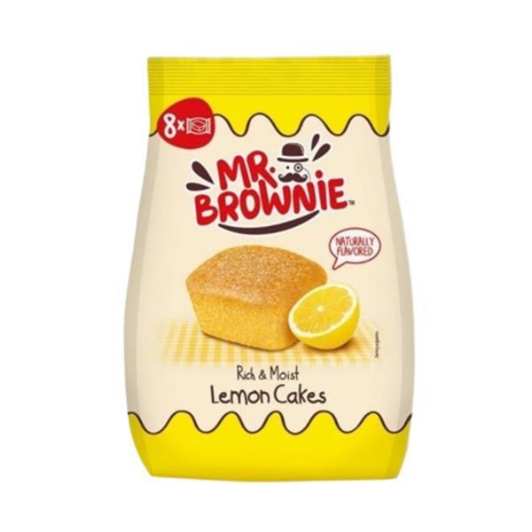 Mr Brownie Lemon Cakes Brownies 200 gr x 12 st
