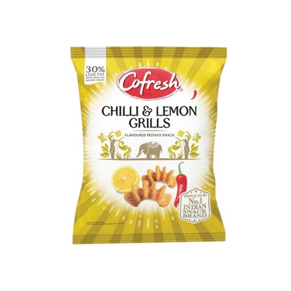 Cofresh - Pommes de terre grillées Piment et citron 80 gr x 6 pc