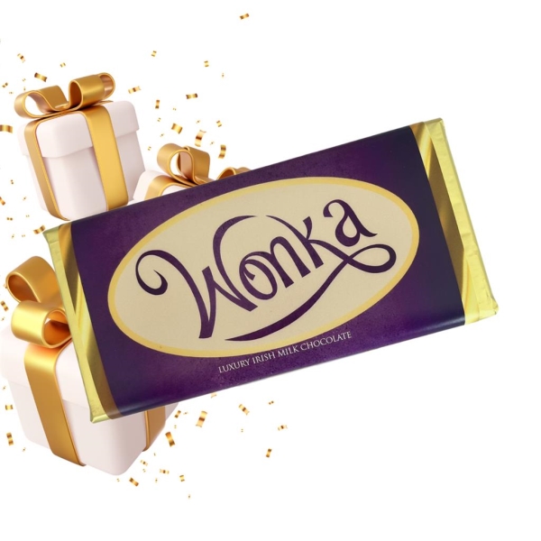 Wonka Chocolate Bar Purple