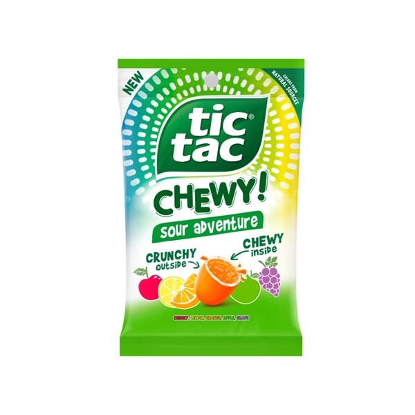 Tic Tac Chewy Sour Adventure 80 gr x 12 pc