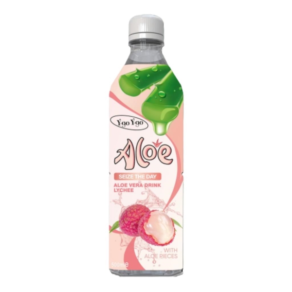 Y-go Y-go Aloe Vera Lychee 500 ml x 12 st