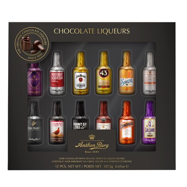 Acheter Anthon Berg dark chocolate liqueurs | BARBARICH Confiserie Belgique