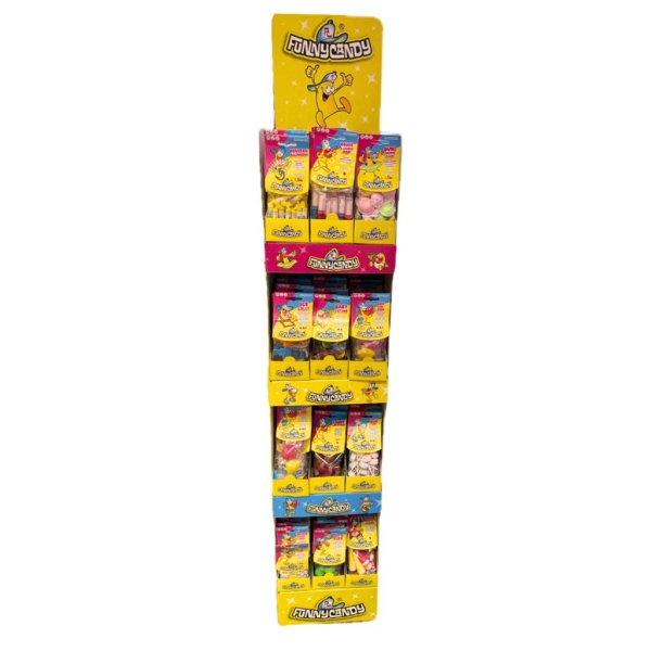 Colis Display Hanging Bags Funny Candy