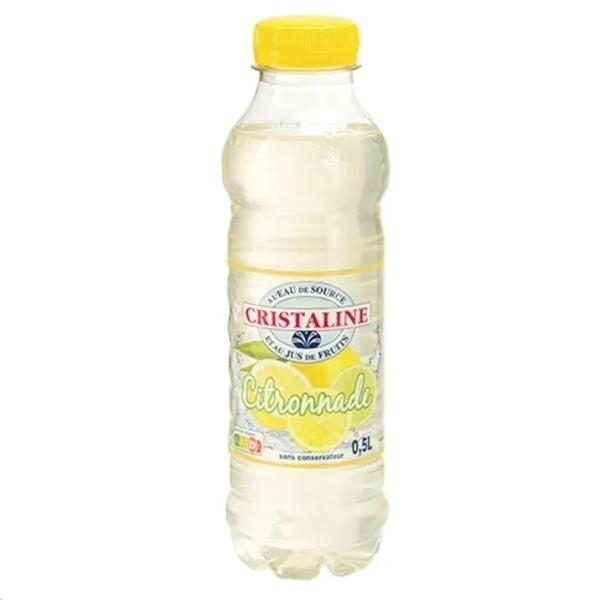 Eau Cristaline citronnade 500 ml x 24 pc