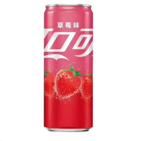 Coca-Cola aardbei 330 ml x 24 st