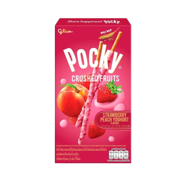 Pocky Strawberry Peach Yoghurt