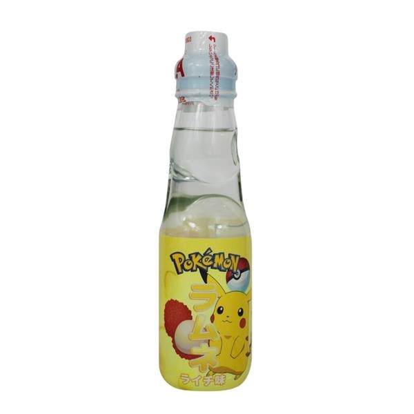 Pokemon Pikachu Ramune Lychee 200 ml x 30 st