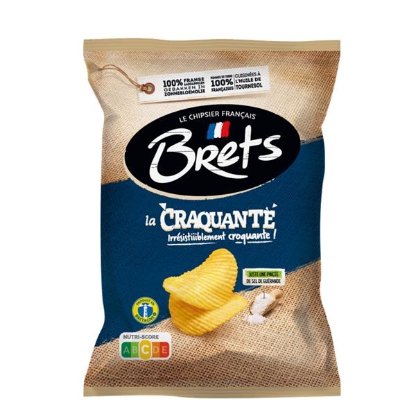 Brets chips La Craquante 125 gr x 10 st