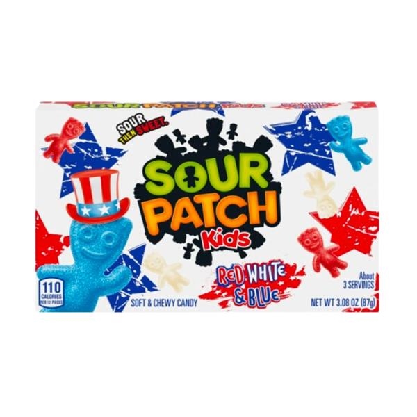 Sour Patch Red White Blue 87 gr x 12 pc