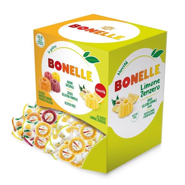 Fida Bonelle mixed fruits and lemon ginger counter display 1.5kg x 4 pc