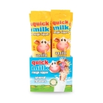 Quick Milk vanilla rietje x 20 st