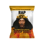 Rap Snacks - Snoop Dogg - BBQ Cheddar 71 gr x 12 pc