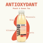CLEVERWATER ANTIOXYDANT Peach & Green Tea 500 ml x 12 st