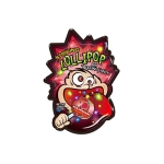Striking Lollipop Popping Candy Aardbei 13,8 gr x 48 st (4 ophangstrips)