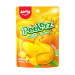 Amos Peelerz Gummy Candy - Mango 65 gr x 24 pc
