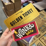 Wonka Chocolate Bar Pink 80 gr x 30 pc