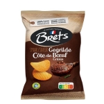 Brets chips met gegrilde runderrib smaak 125 gr x 10 st