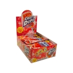 Crazy dips strawberry 16 gr x 24 pc