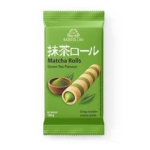 Bardollini Matcha Wafer Rolls 120 gr x 16 pc