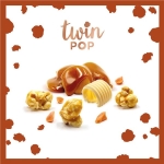 Twinpop karamel met gezouten boter popcorn 65 gr x 24 st (BBD 17/06/2024)