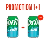 Colis Sprite chill 355 ml x 12 pc 1+1 gratuit THT 01/2026