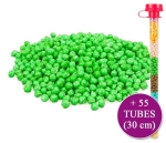 Refill Rocks Apple candy (green) bulk (2x1.75kg) + 55 tubes