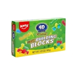 Amos 4D Gummy Sour Building Blocks 100 gr x 12 st