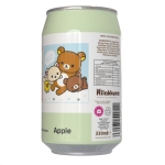Kawaji Rilakkuma Apple Flavour Soda 330 ml x 12 pc
