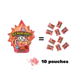 Striking Popping Candy Peach 15 gr x 48 pc (4 hanging strips)