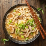 Hakubaku Organic Udon Noodle 270 gr x 8 pc - Certifié BE-BIO-03